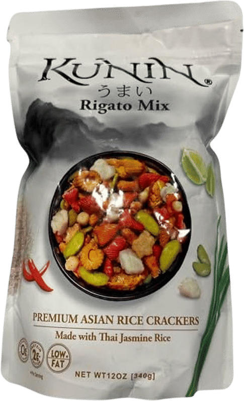 KUNIN Rigato Mix Wholesale - Thai Jasmine Rice Crackers, 12 oz