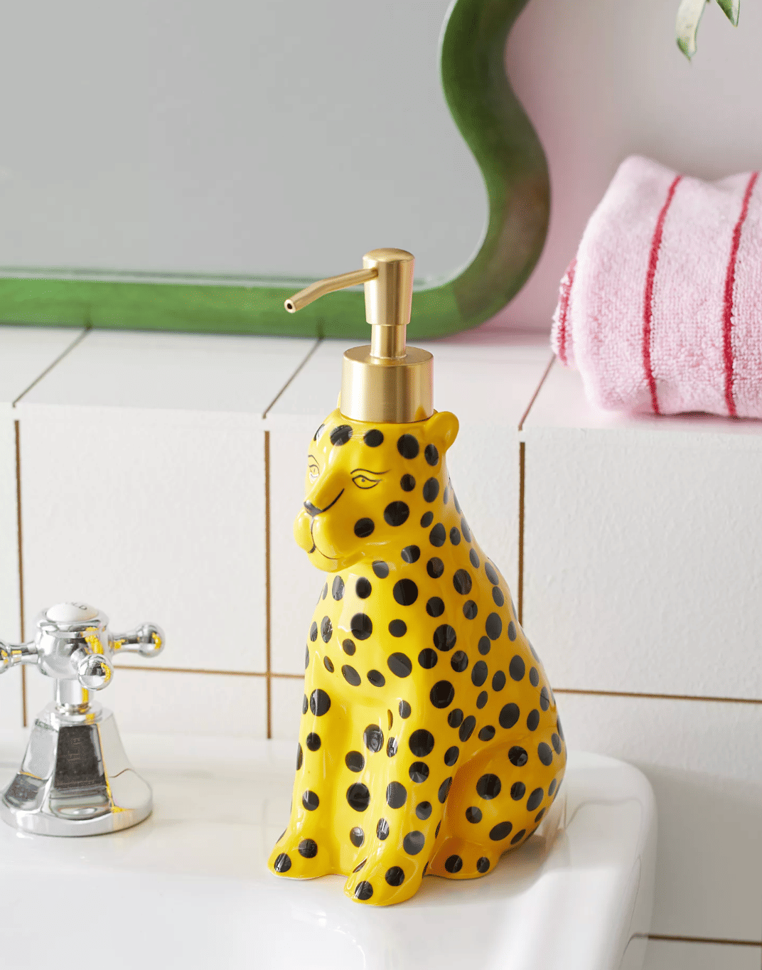 Leopard Soap Dispenser