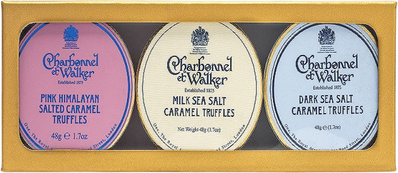 Sea Salt Caramel Mini Trio of Truffles