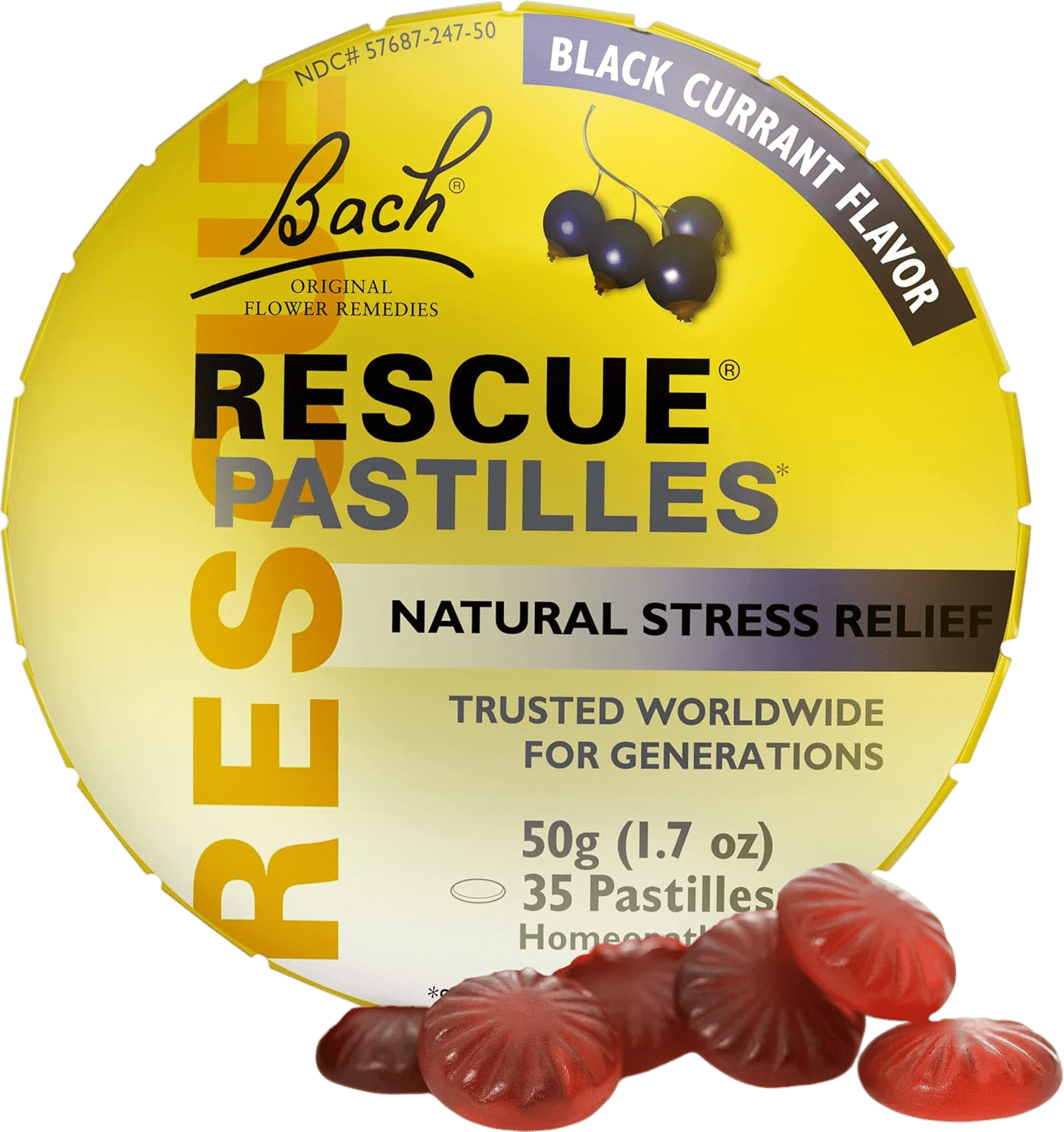 Bach Rescue Pastilles for stress relief
