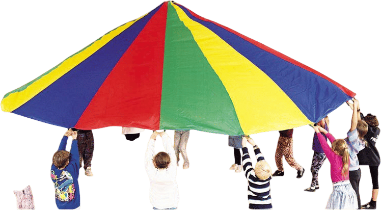 A huge ass parachute