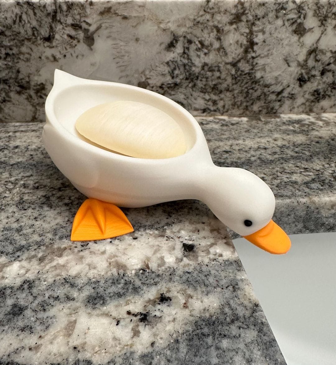 Ducky Soap Dish w/ Water Draining Beak