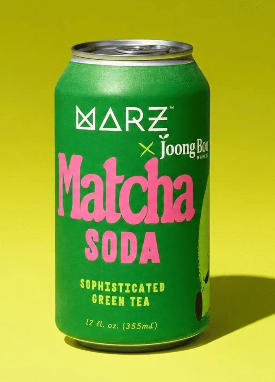 MARZ x Joong Boo Market Matcha Soda