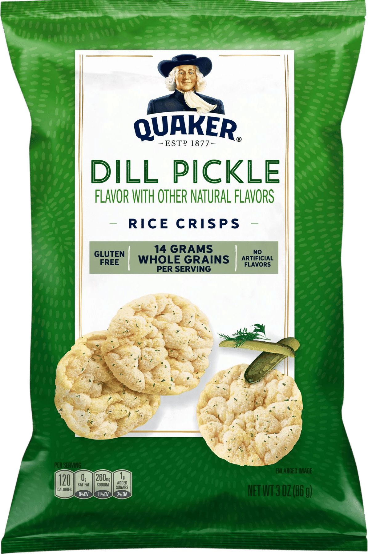 dill pickle rice cake