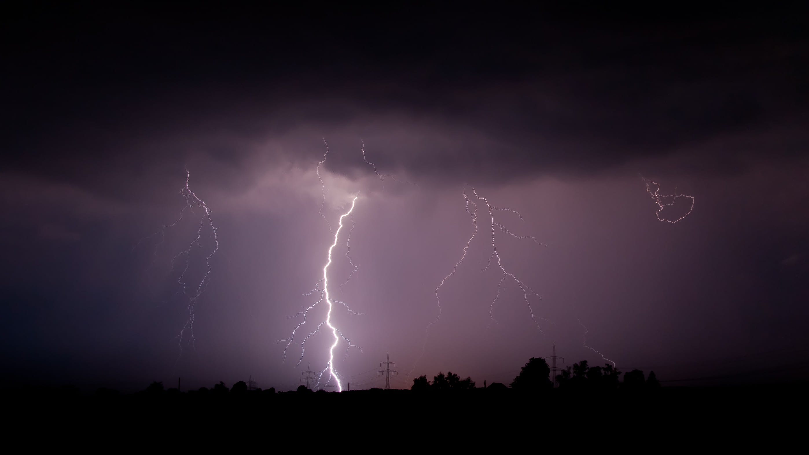 listening to a thunderstorm all night