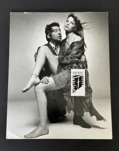 Jane Birkin & Serge Gainsbourg 1969 Original Photo