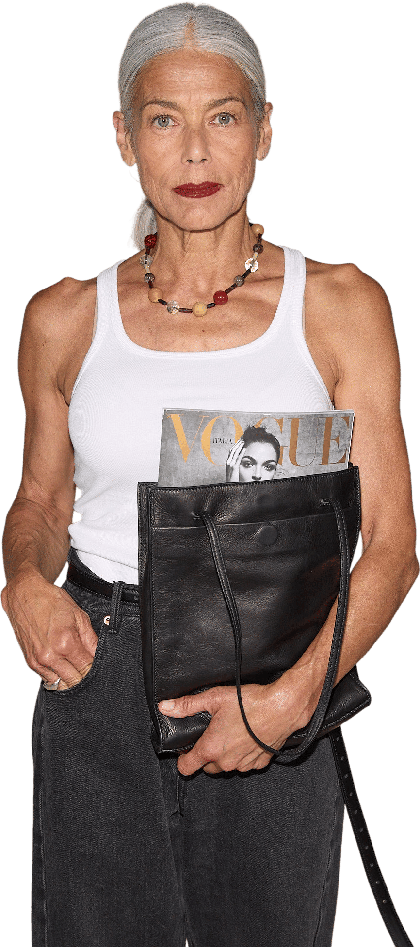 Parker Thatch Magazine Tote (Black)