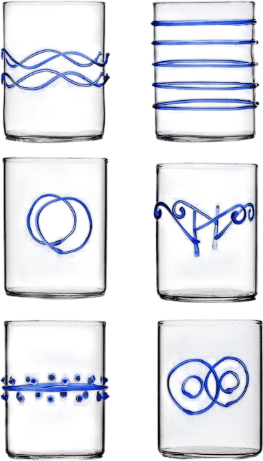 Deco Water Glasses
