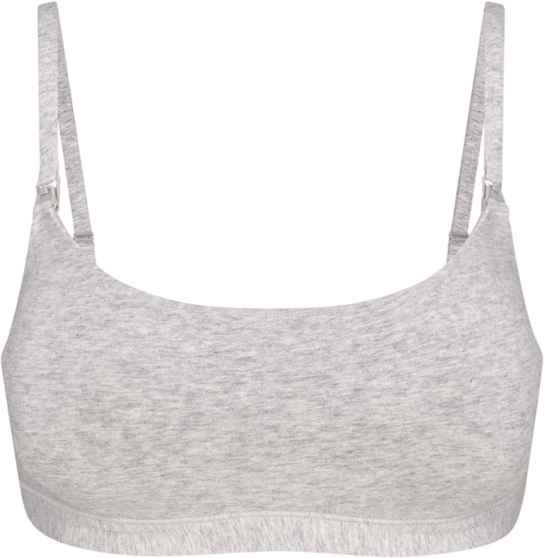 Cotton Jersey Maternity Nursing Scoop Bralette