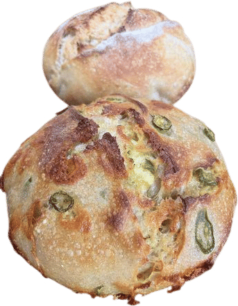 Baking bread for the week.