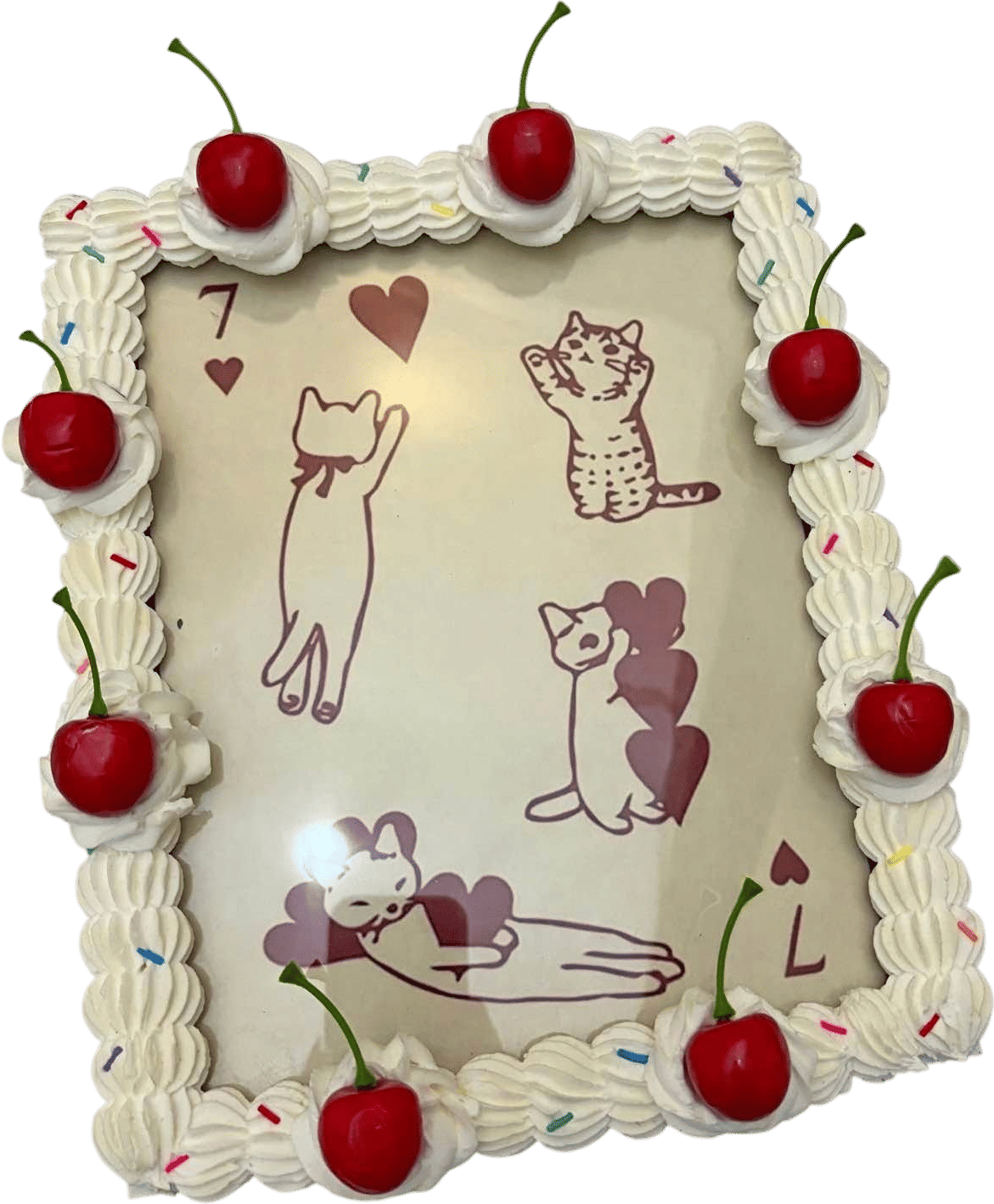 Handmade Cake Picture Frame