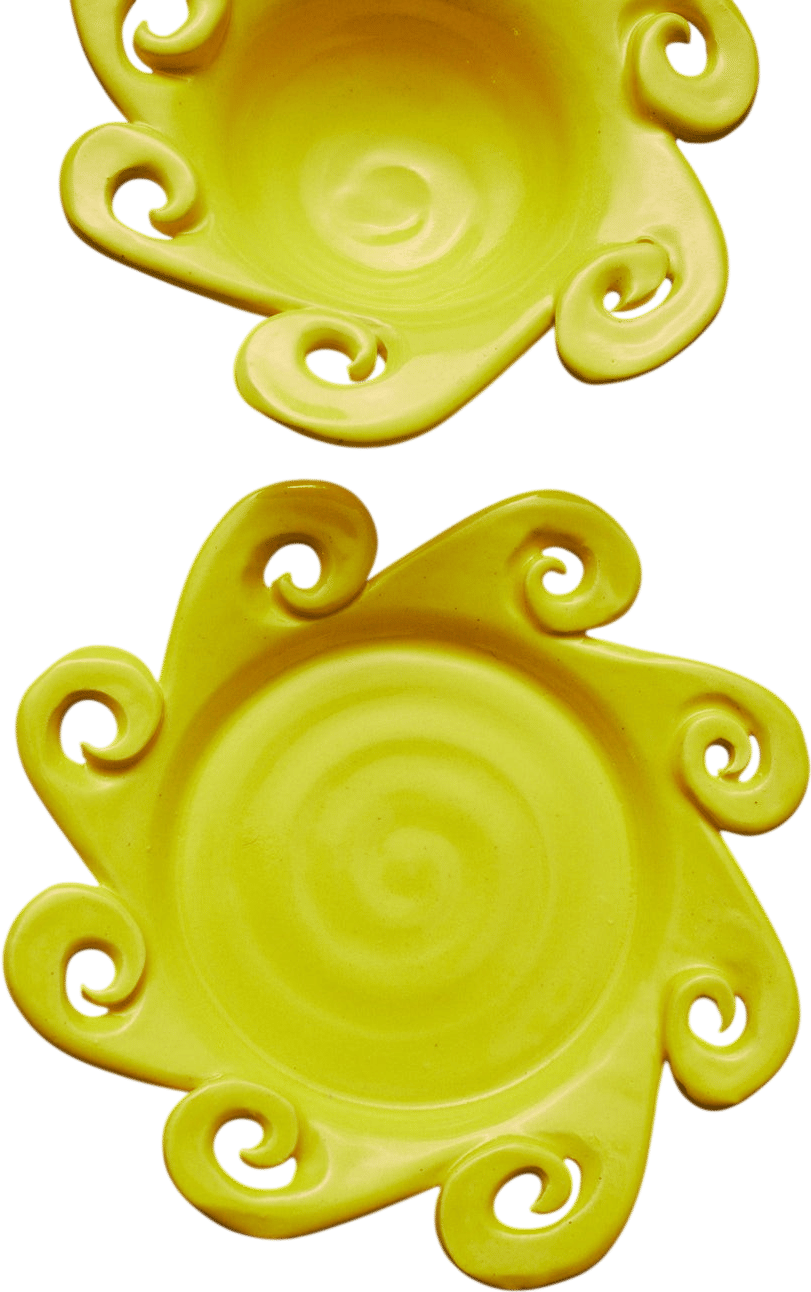 Yellow Sun Bowl by Mellow NYC