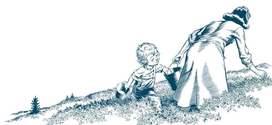 “Blueberries for Sal” by Robert McCloskey