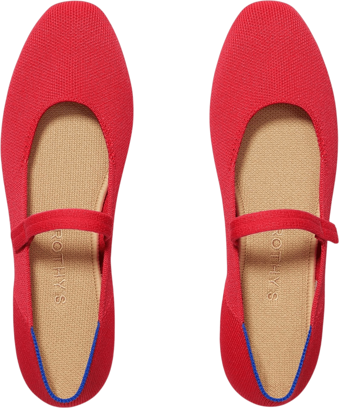 The Square Mary Jane in Lollipop Red
