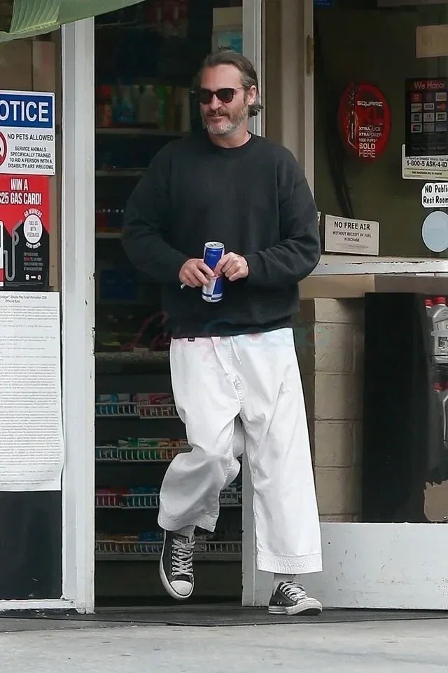 Joaquin Phoenix purchases a Red Bull