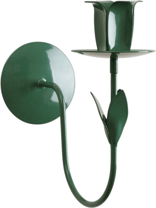 Forged Tulip Wall Sconce