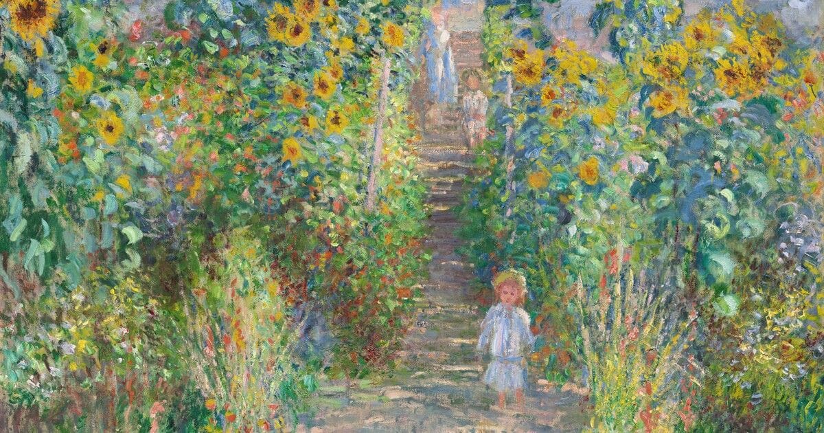 The Artist's Garden at Vétheuil (Monet)