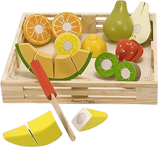 Wooden fruit cutting toys