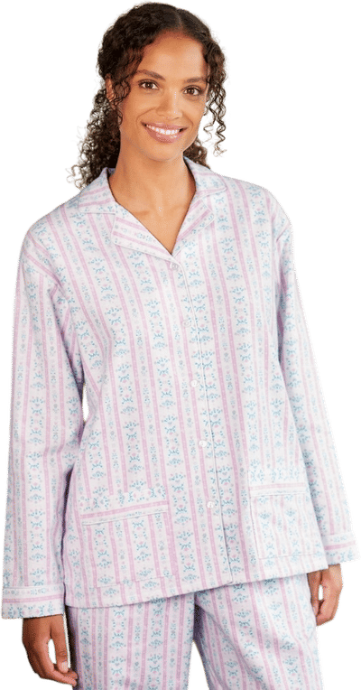 Women's Lanz Tyrolean Flannel Pajama Set