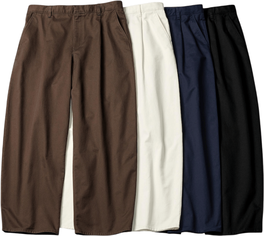 Uniqlo Barrel Leg Trousers