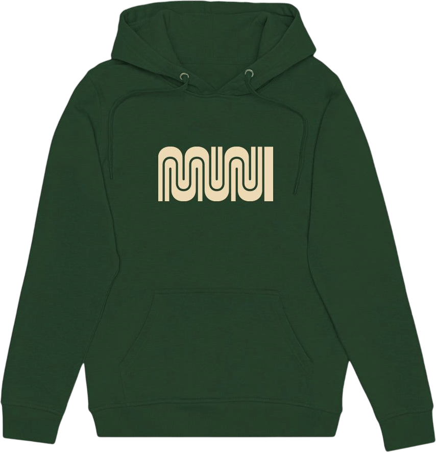 green muni hoodie