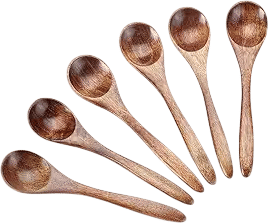 small wooden spoons