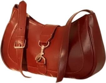 Over the shoulder red bag