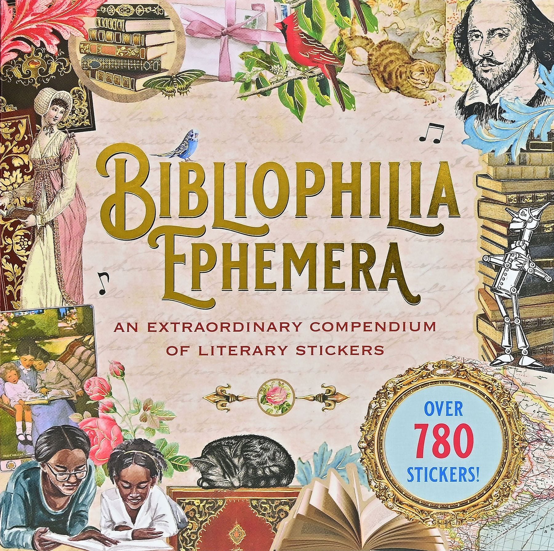 Bibliophilia Sticker Book
