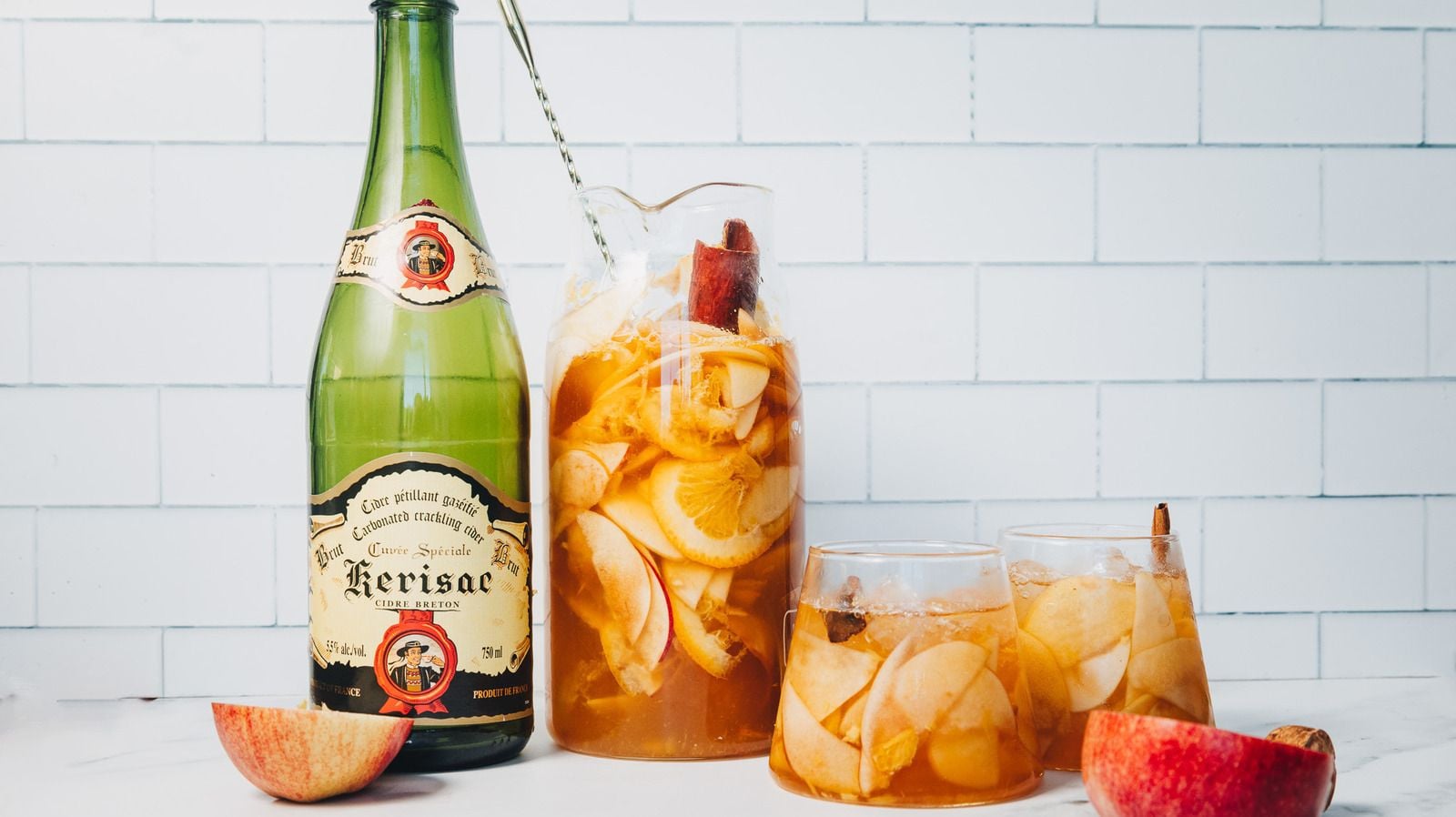Sparkling Apple Cider Sangria Recipe