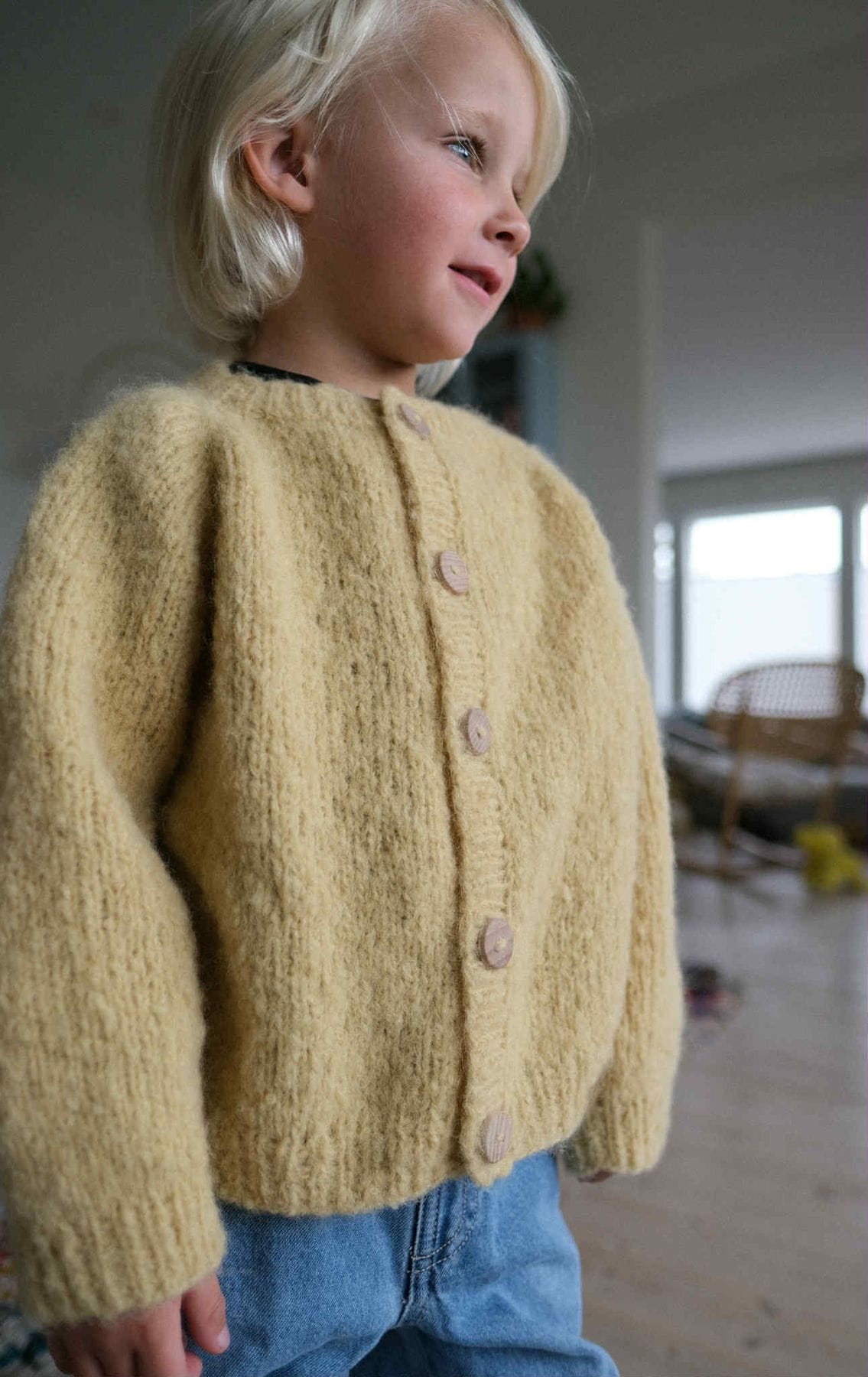 Love Hearts Cardigan By Hip Knit