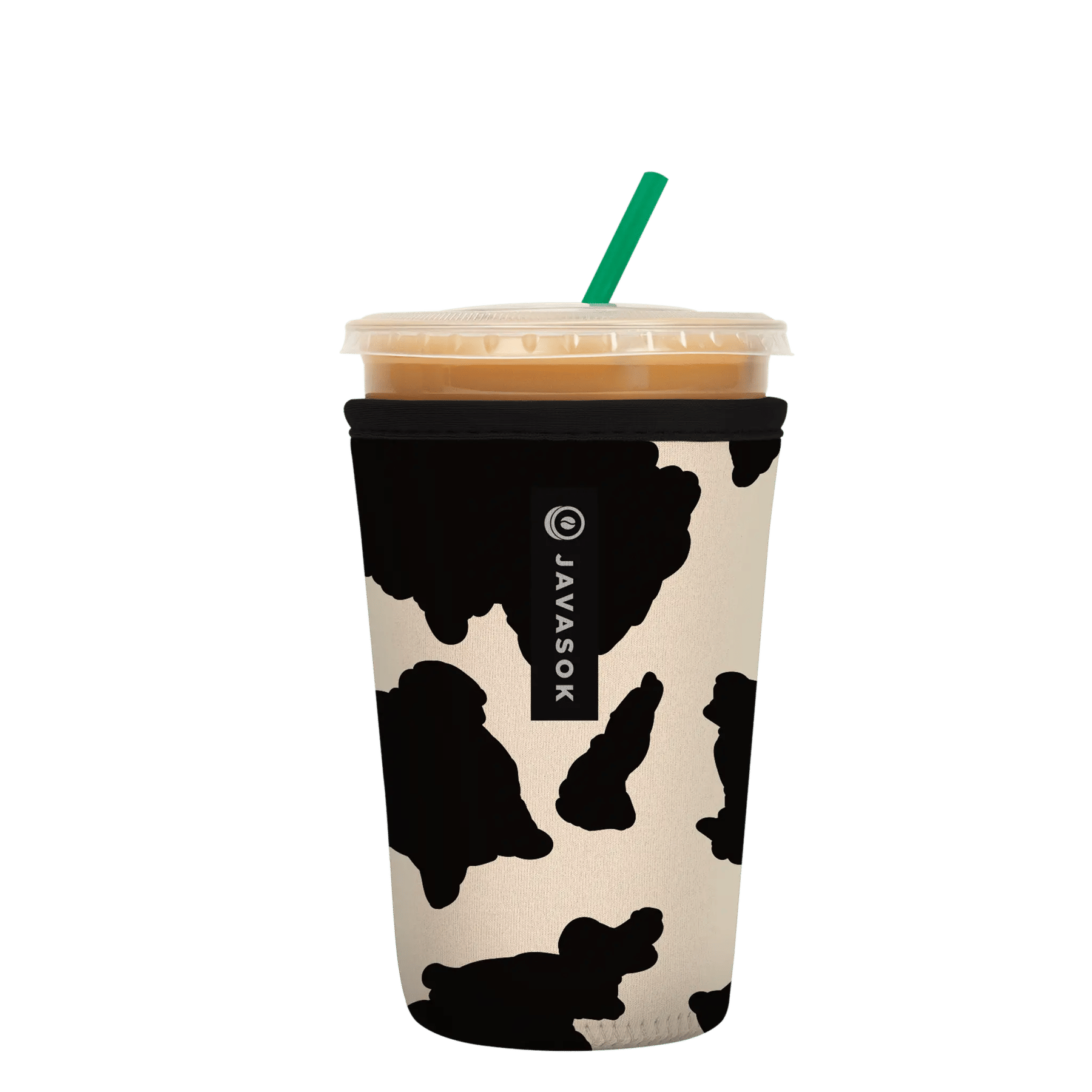 Cow Print Iced Coffee Sleeve