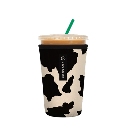 Cow Print Iced Coffee Sleeve