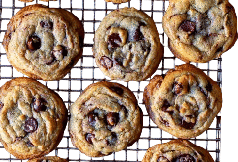 Smitten Kitchen crispy chewy chocolate chip cookies