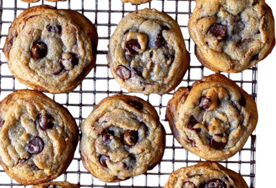 Crispy Chewy Chocolate Chip Cookies Recipe