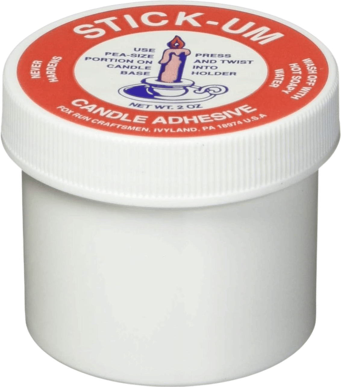 Sticky Candle Wax