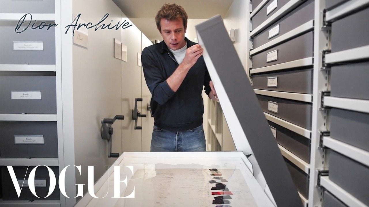 Inside Christian Dior's Private Archive with Jonathan Anderson