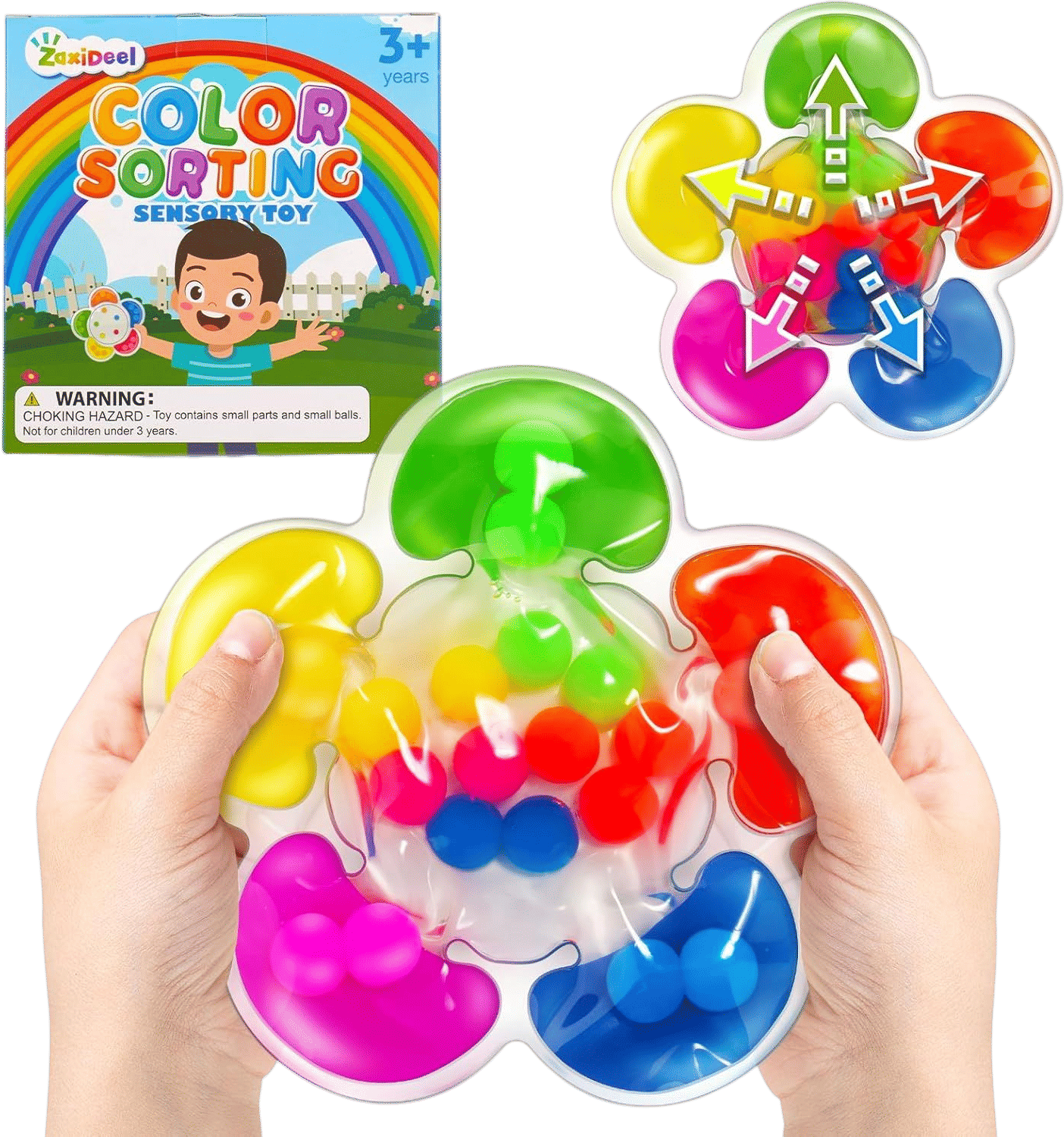 Color Sorting Sensory Toy for Kids