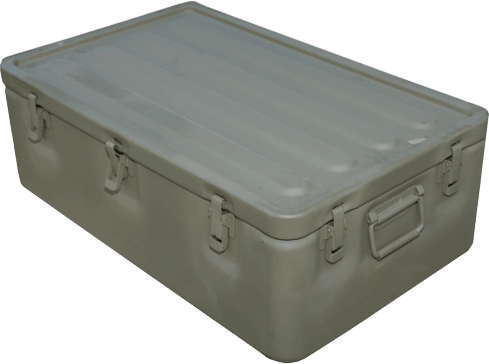 U.S. G.I. Aluminum Medical Transport Chest (19”x31”x11”)