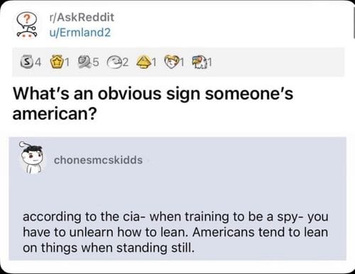 how to appear American, or not
