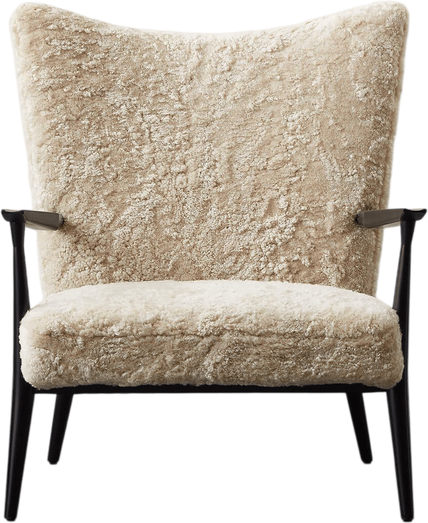 Paul McCobb Shearling Lounge Chair