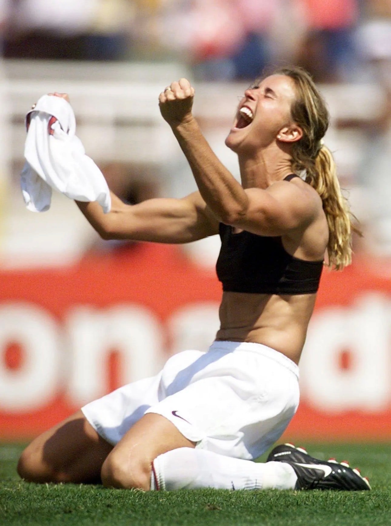 Brandi Chastain Winning Penalty Kick