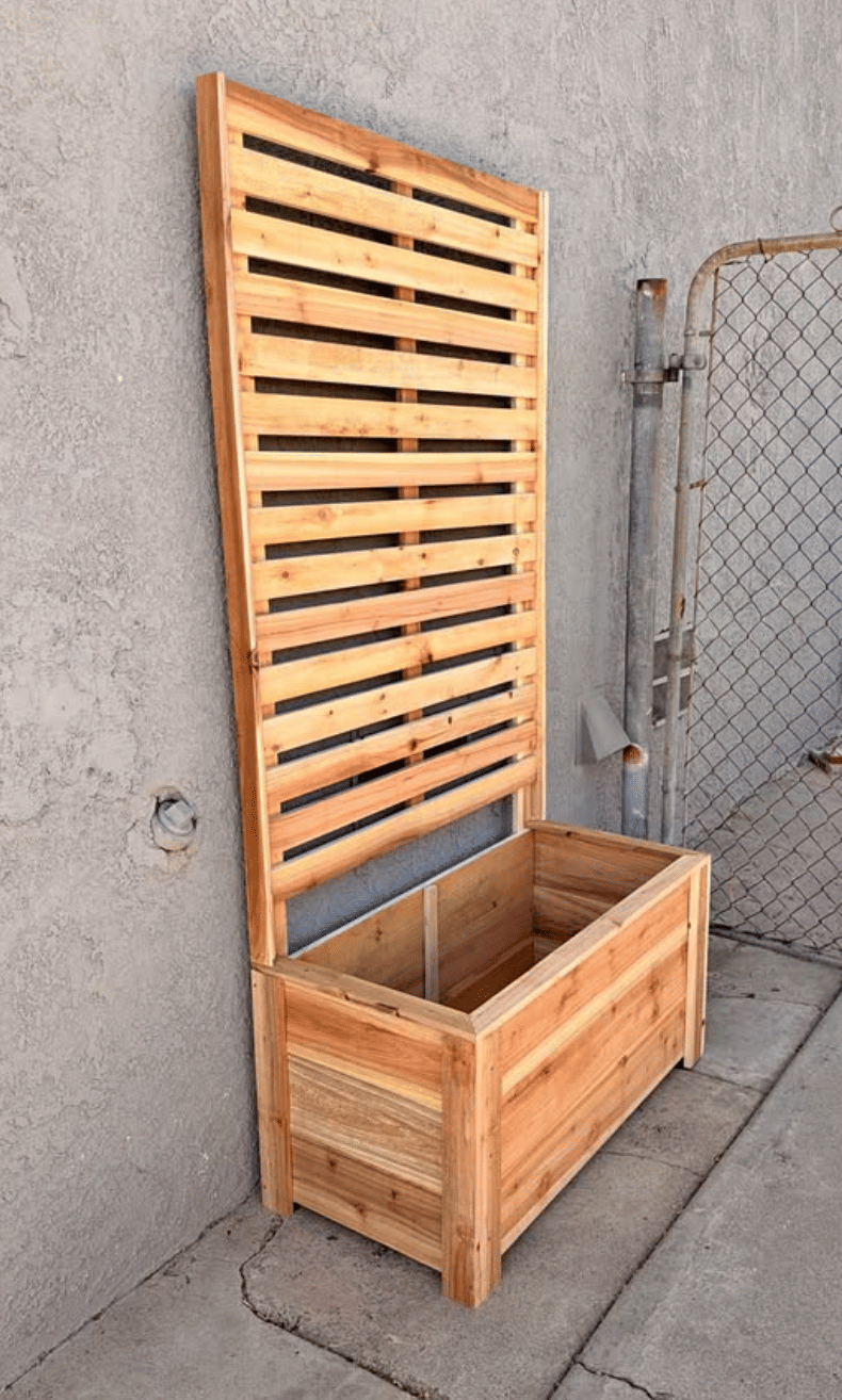 Outdoor Planters from this guy