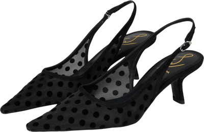 Bianka Slingback Pump in Polka Dot