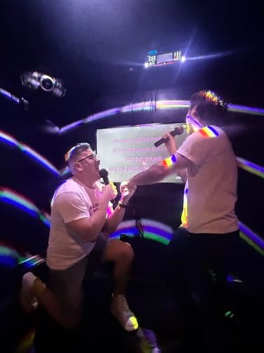 Night-cap karaoke