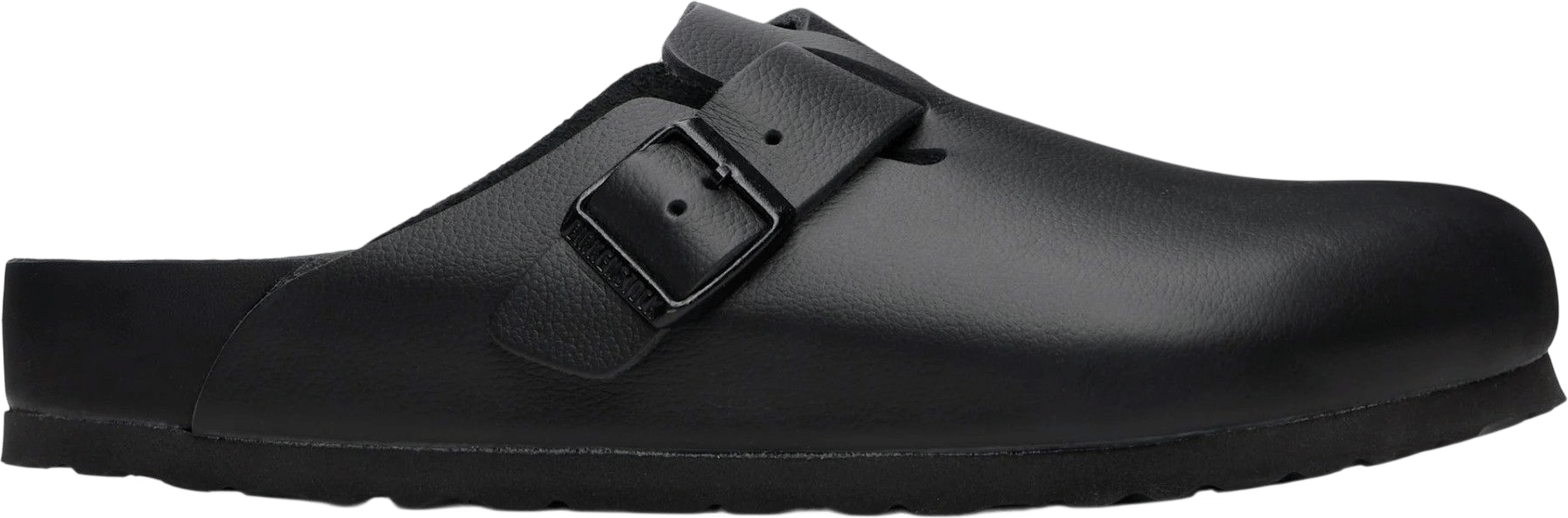 Birkenstock Boston Black Leather Loafers