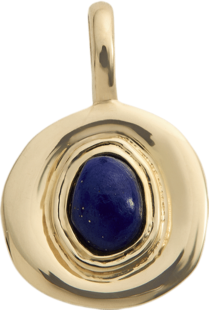 Kirstin Ash Voyager Lapis Charm (9K Gold)