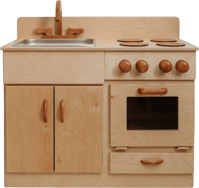 Classic Wooden Play Kitchen