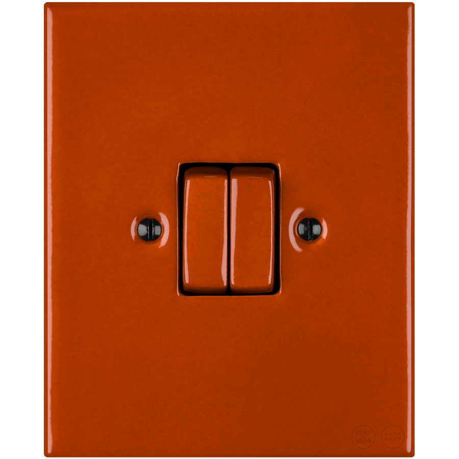 Porcelain Plate Wall Light Switch
