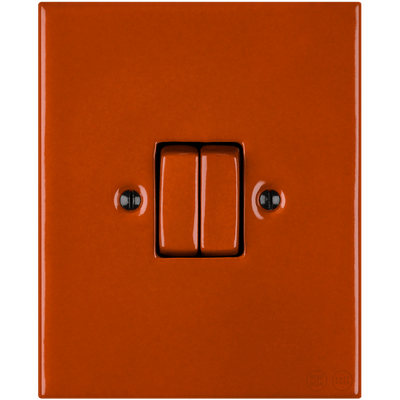 Porcelain Plate Wall Light Switch