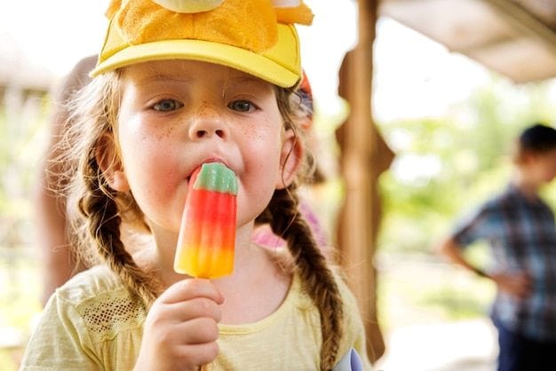 Popsicles in the bath